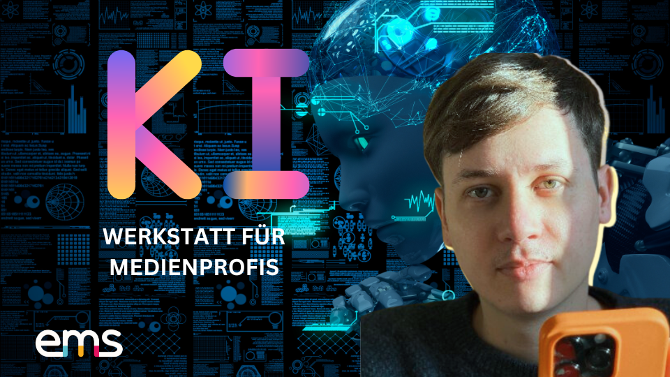 Featured image for “NEU: KI-Werkstatt für Medienprofis”