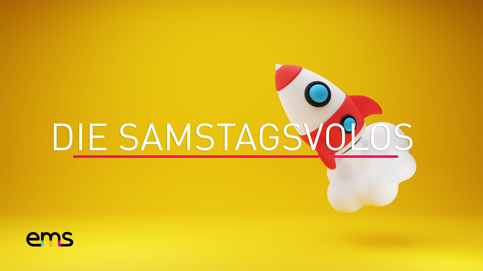 Das Team der ems: DIE SAMSTAGSVOLOS | 13.04. – 11.05.24 – 5 Termine3585:full